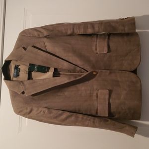 Herringbone blazer Ralph Lauren sz 8P NWT